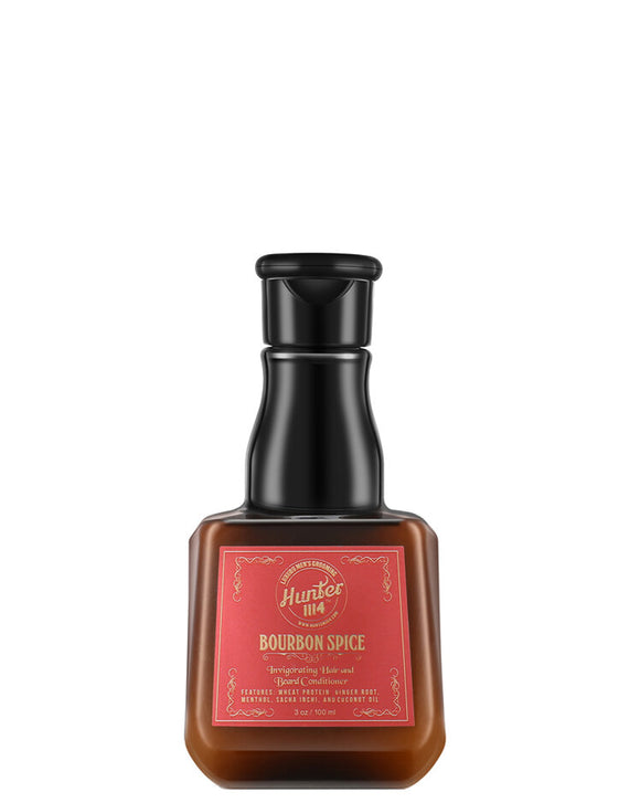 Hunter 1114 Bourbon Spice Invigorating Hair and Beard Conditioner 3oz