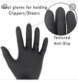 Professional Lucas Styletek Gloves Black sz medium  ( 100 ct )