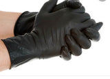 Professional Lucas Styletek Gloves Black sz medium  ( 100 ct )