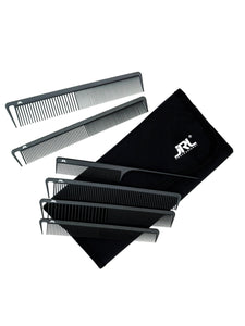 JRL Carbon Combs heat proof set of 6 w/ case