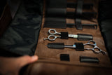 Hunter 1114 Brown Traveling Tool Bag / Leather look